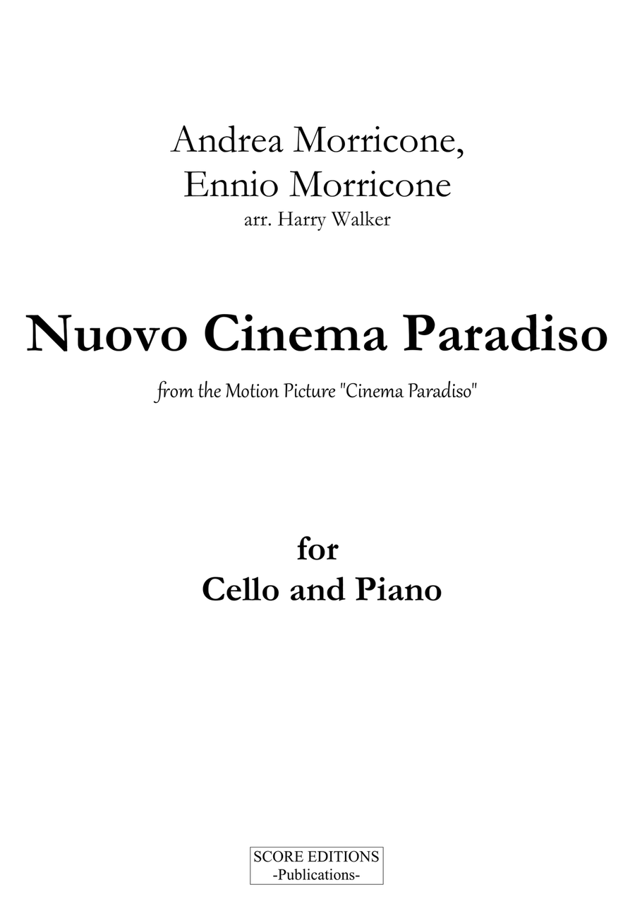Nuovo Cinema Paradiso Piano scores gallery preview page 2