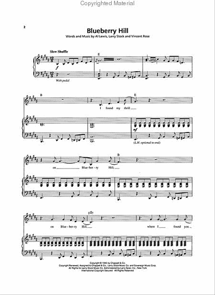 1950s Rock Piano scores gallery preview page 2