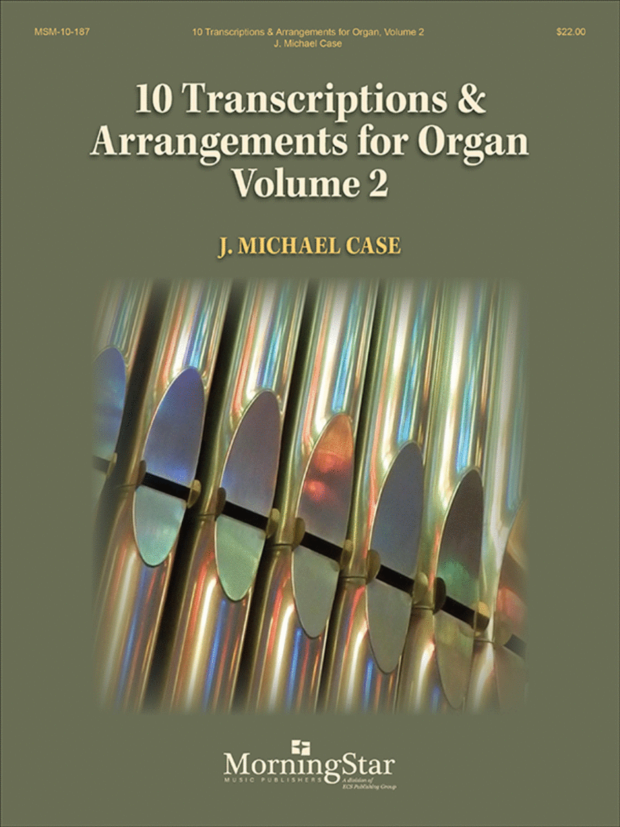10 Transcriptions & Arrangements for Organ, Volume 2 Organ scores gallery preview page 1
