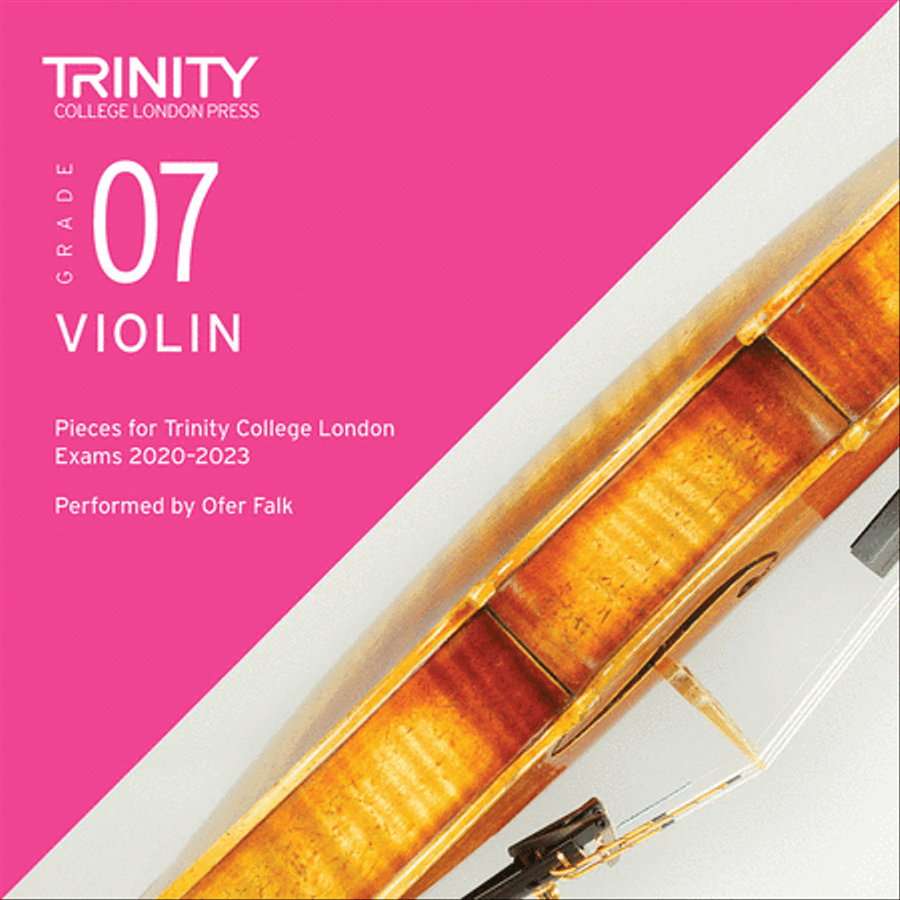 Violin Exam Pieces 2020-2023: Grade 7 CD Violin Solo scores gallery preview page 1