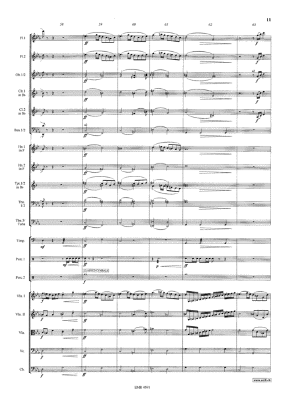 Knights Of The Round Table Orchestra scores gallery preview page 13