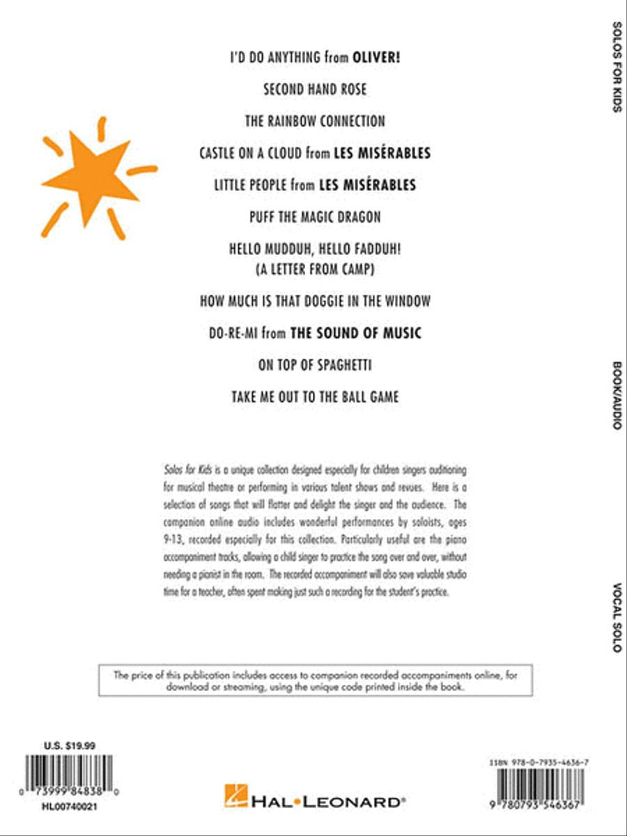 Solos for Kids Voice scores gallery preview page 2