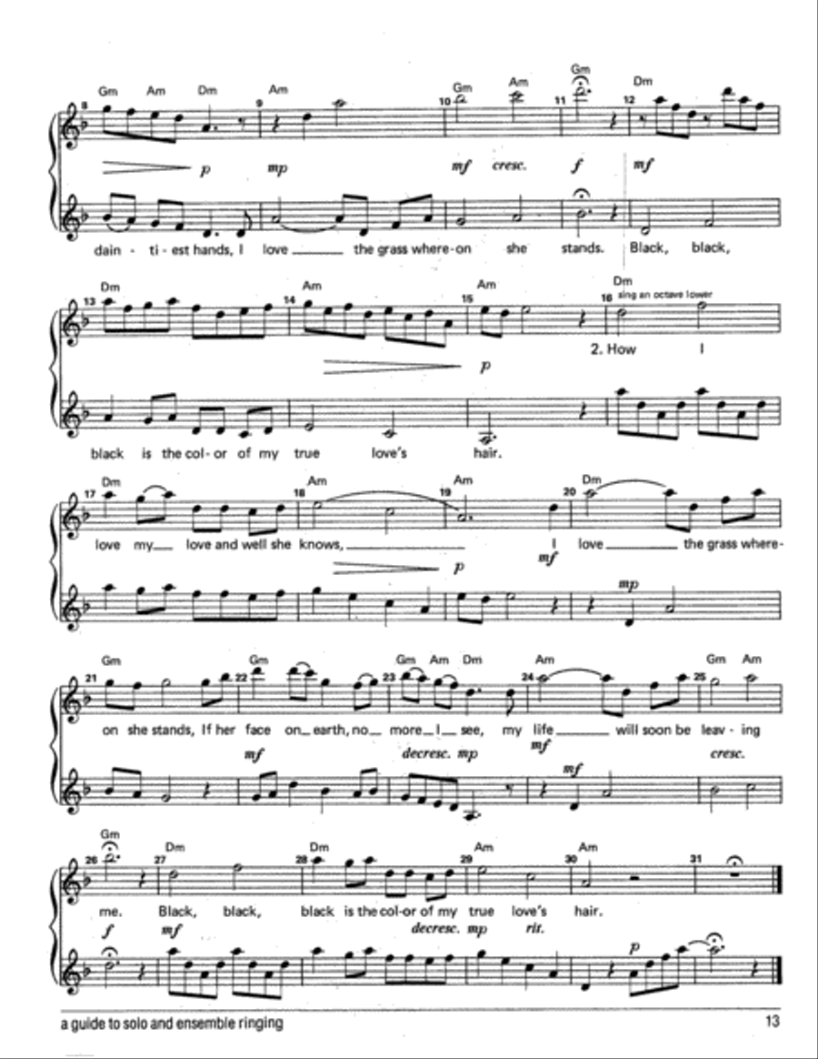 Impossible Ringing Made Possible Handbell Choir scores gallery preview page 22