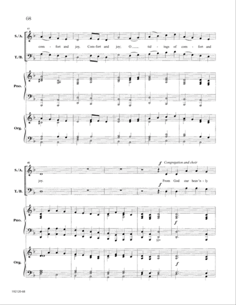 Let the People Sing at Christmas 4-Part scores gallery preview page 72