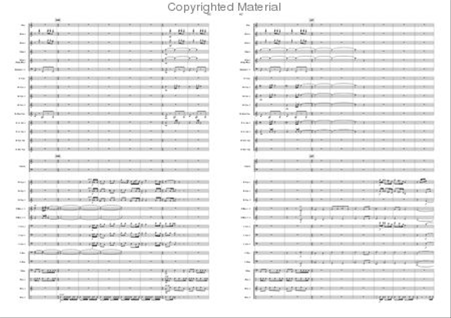 Brabantia Aeterna Concert Band scores gallery preview page 21