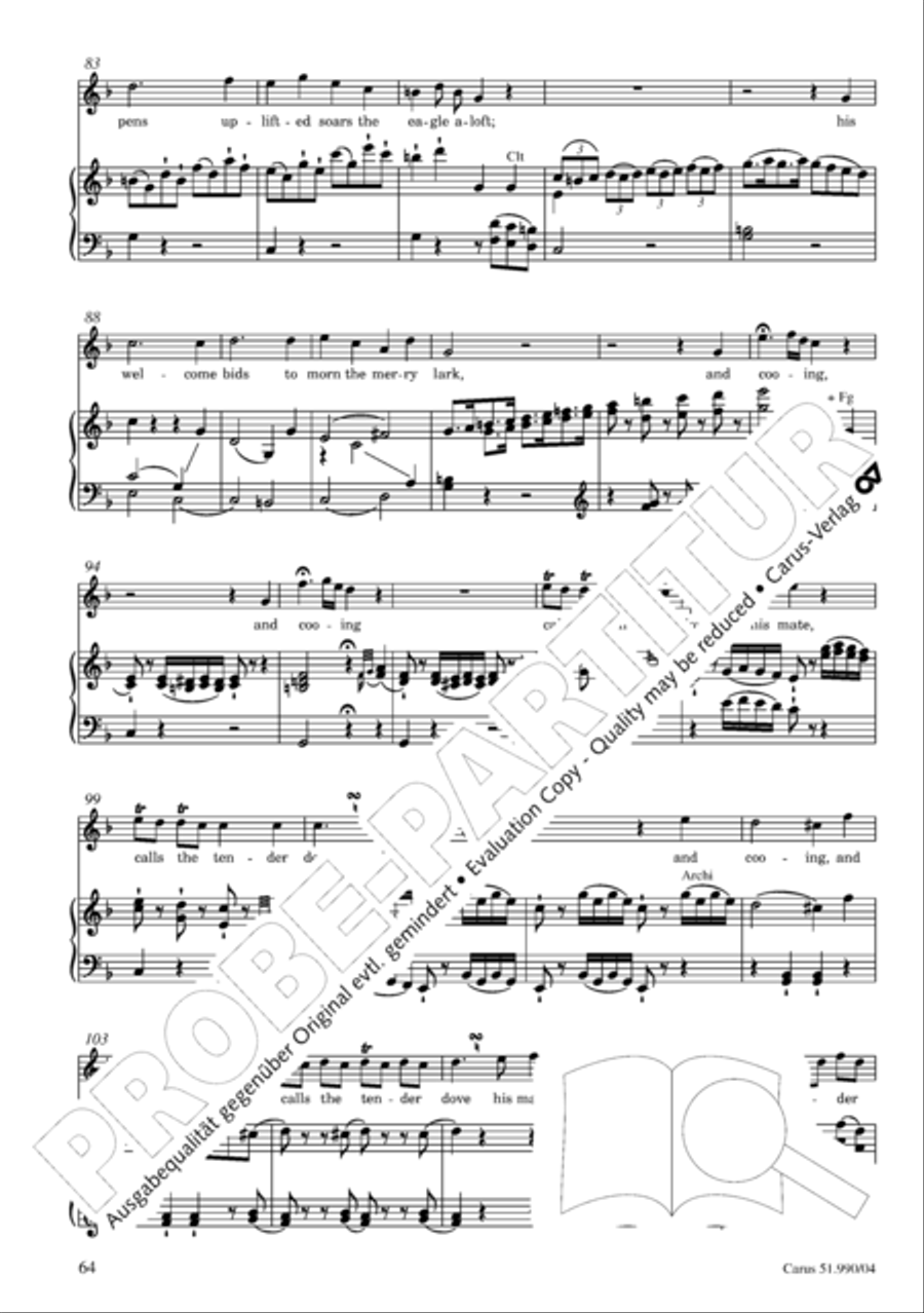 The Creation 4-Part scores gallery preview page 65