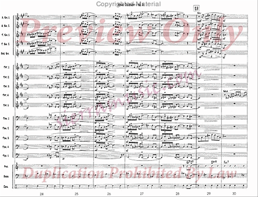 Home Journey Home Journey Jazz Ensemble scores gallery preview page 5