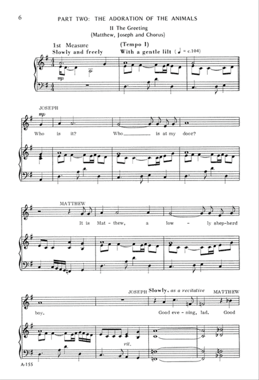 A Night for Dancing Unison Choir scores gallery preview page 6