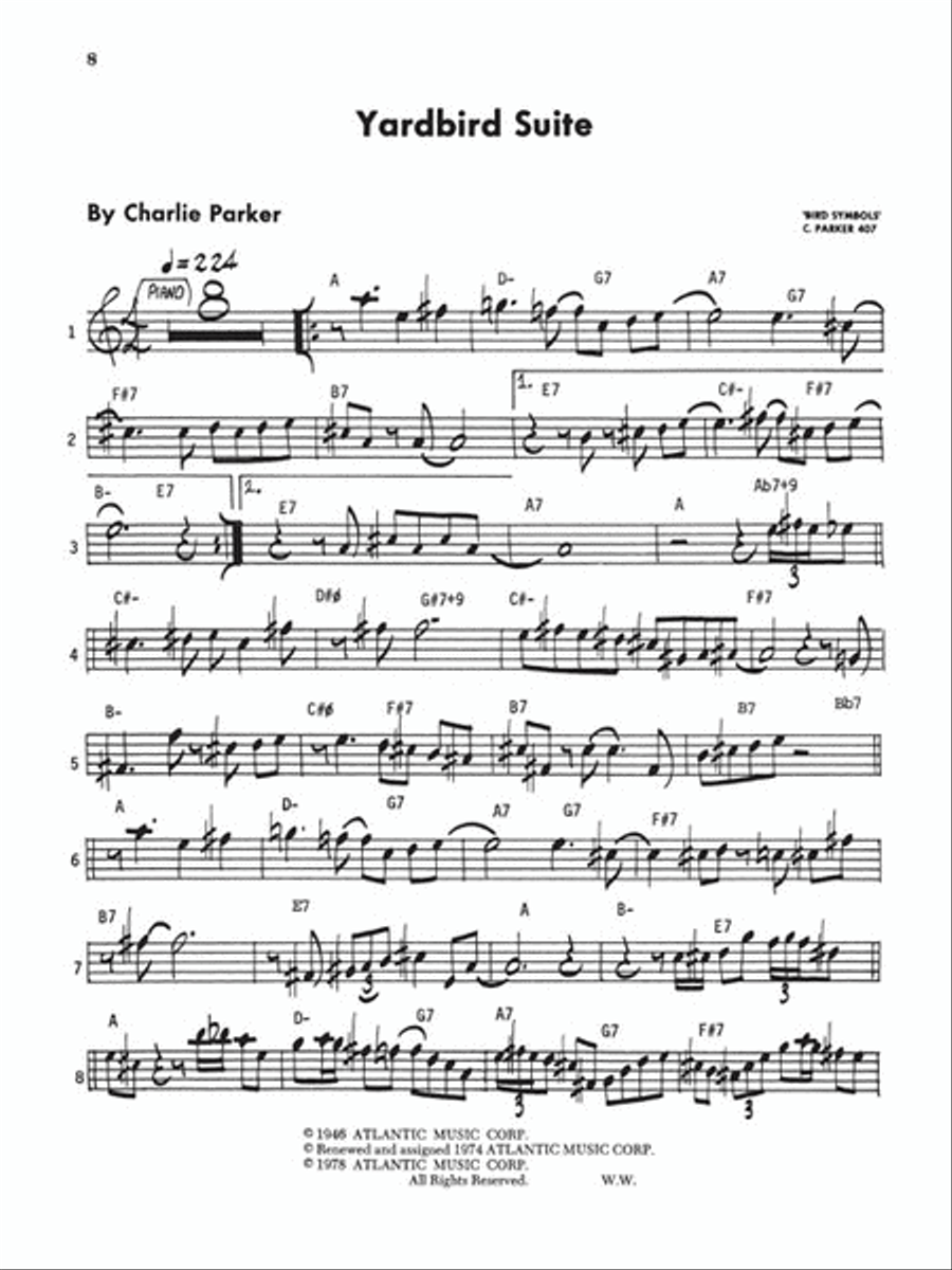 Charlie Parker – Omnibook