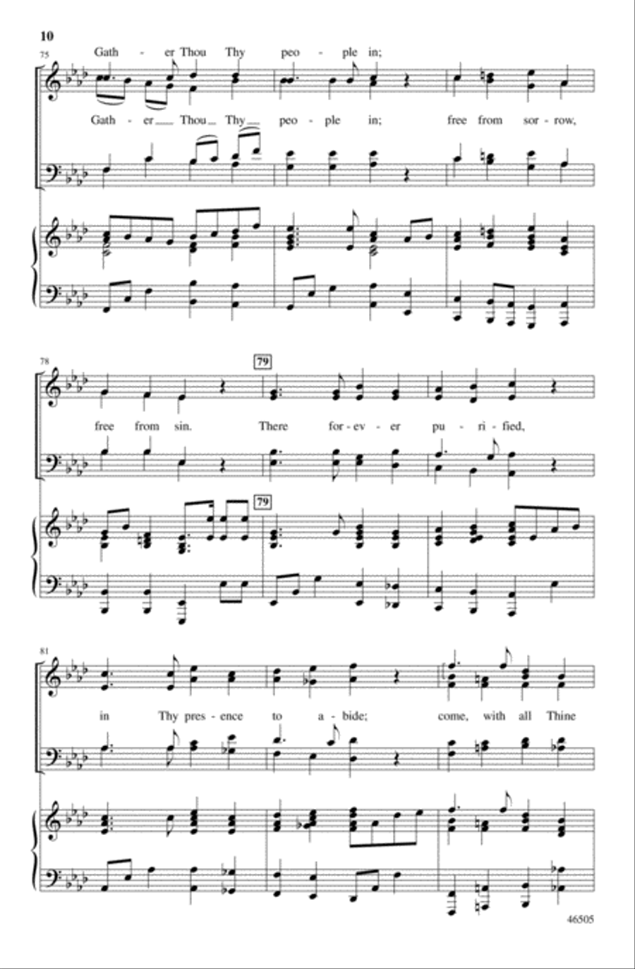 Give Thanks and Sing! Give Thanks and Sing! 4-Part scores gallery preview page 20
