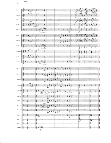 Anthem for Concert Band image number null
