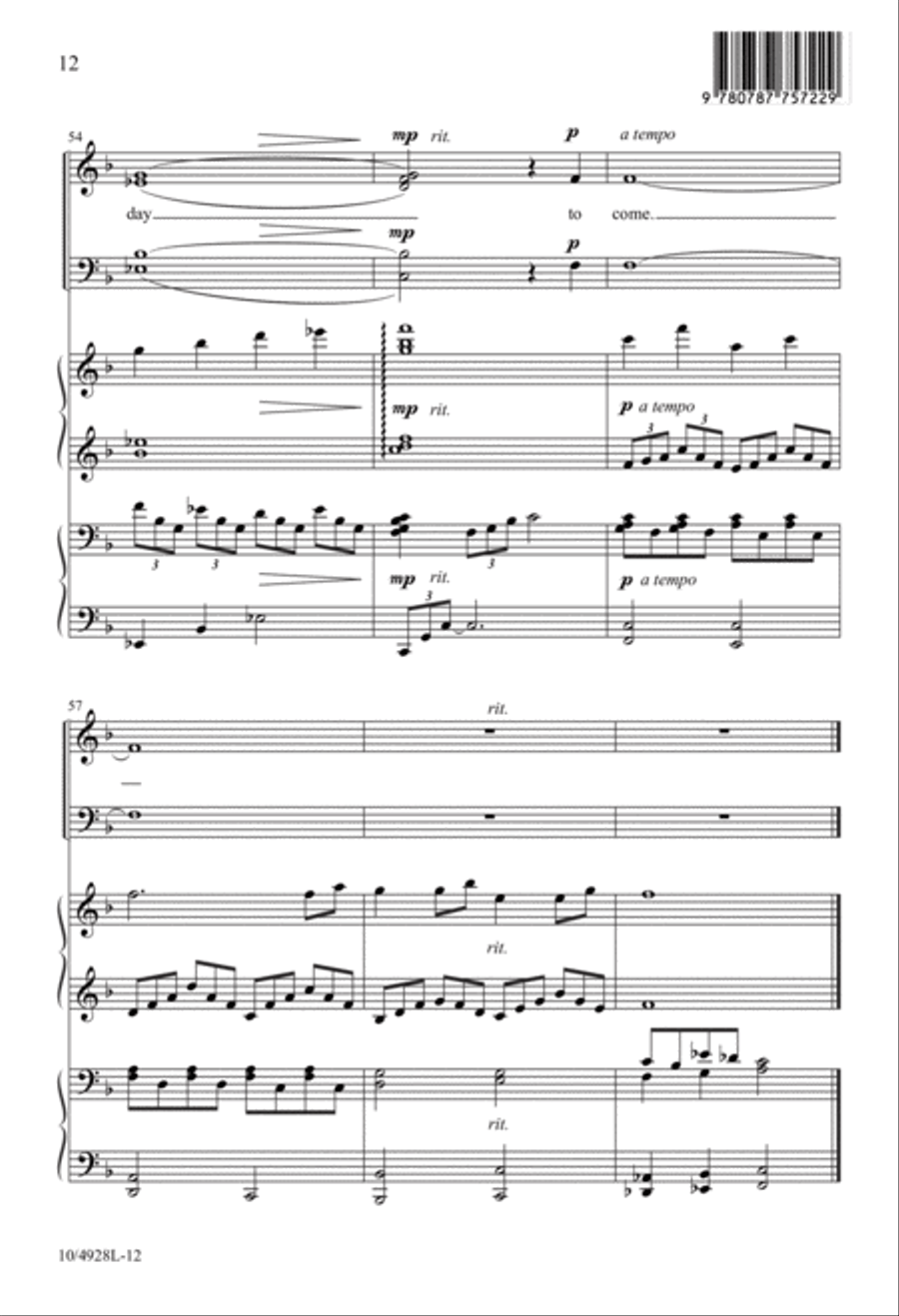 Still, Still, Still 4-Part scores gallery preview page 12