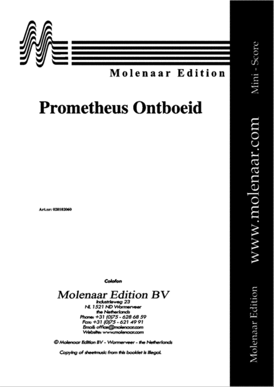 Prometheus Ontboeid Prometheus Ontboeid Fanfare Band scores gallery preview page 2