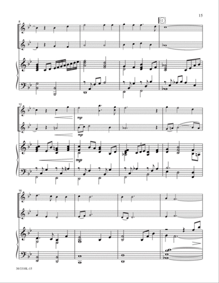Were You There? Were You There? Piano scores gallery preview page 9