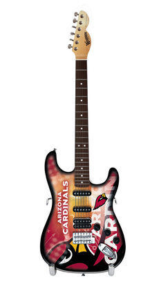 Arizona Cardinals 10" Collectible Mini Guitar