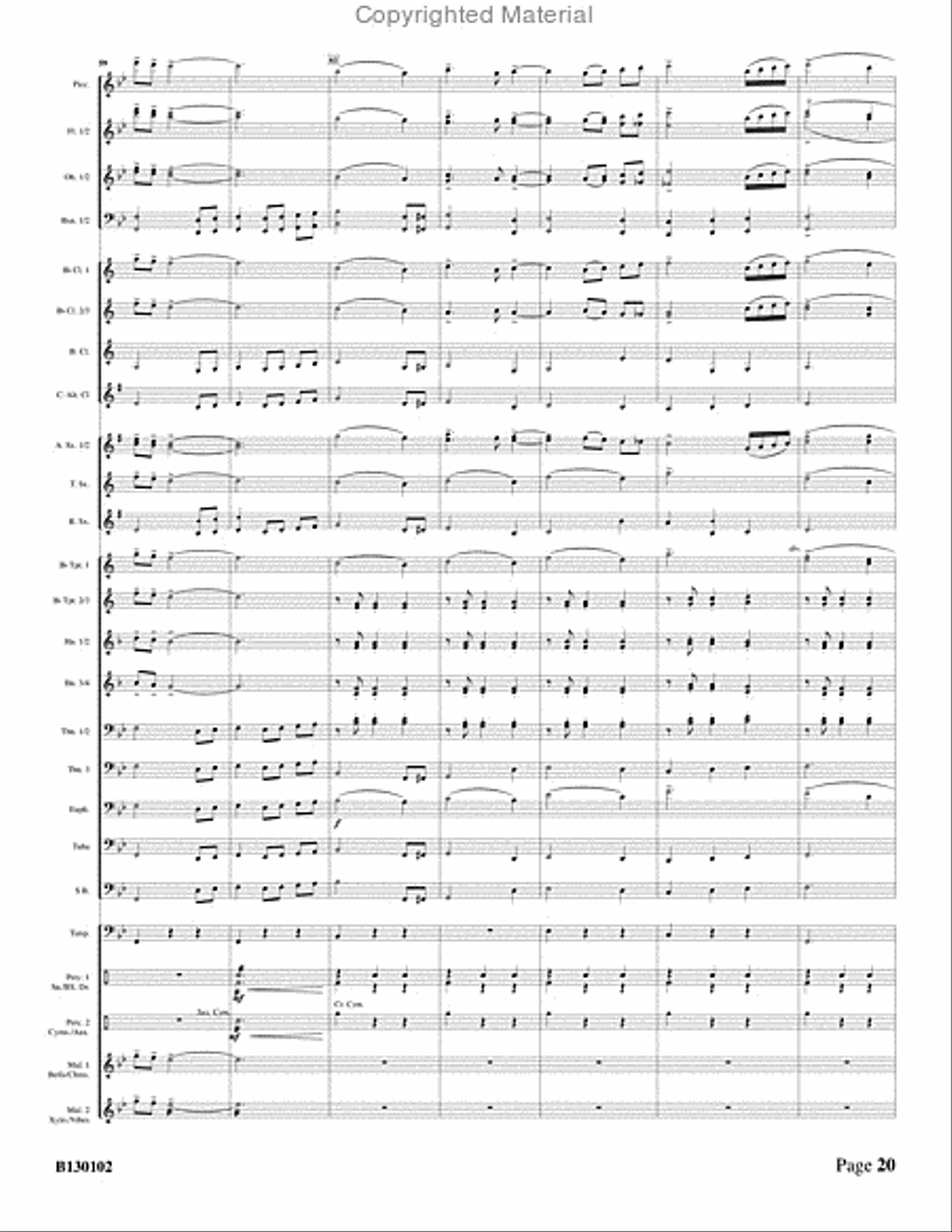 Gazebo Portraits Concert Band scores gallery preview page 23