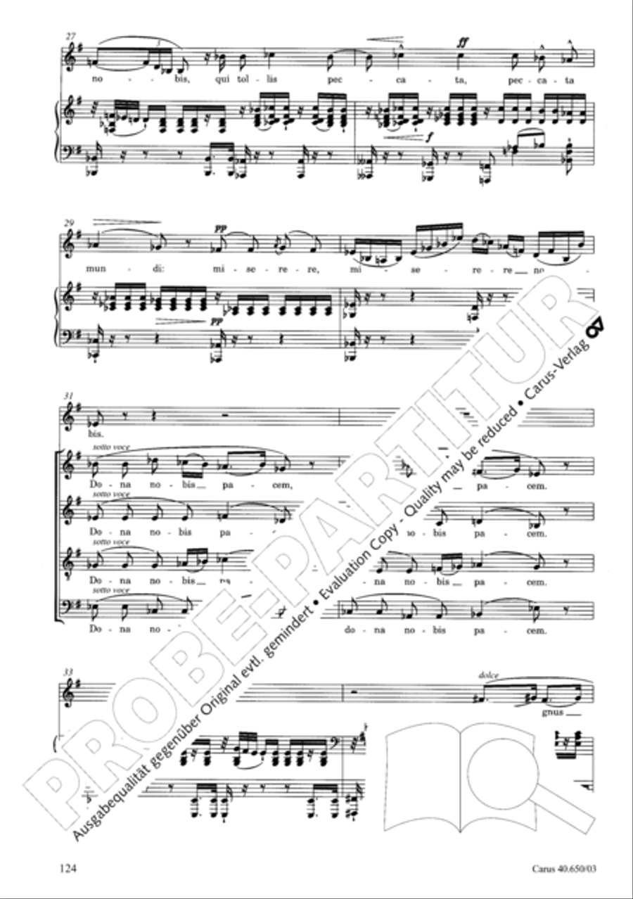 Petite Messe solennelle Petite Messe solennelle 4-Part scores gallery preview page 127