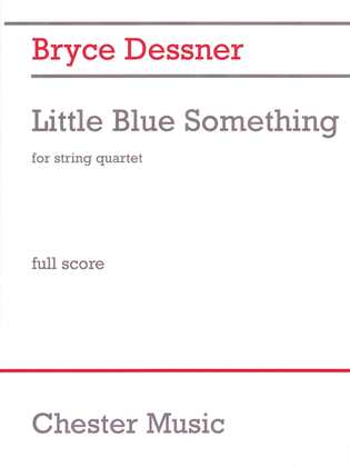 Book cover for Little Blue Something