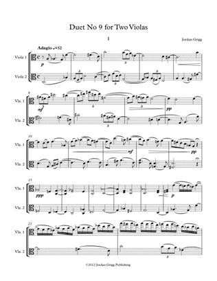 Duet No.9 for Two Violas