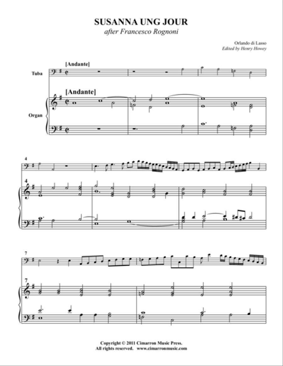 Susanna Ung Jour Susanna Ung Jour Tuba scores gallery preview page 1