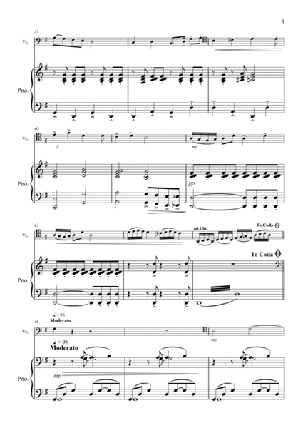 Mini Concerto For Alex (Cello and Piano Arrangement)