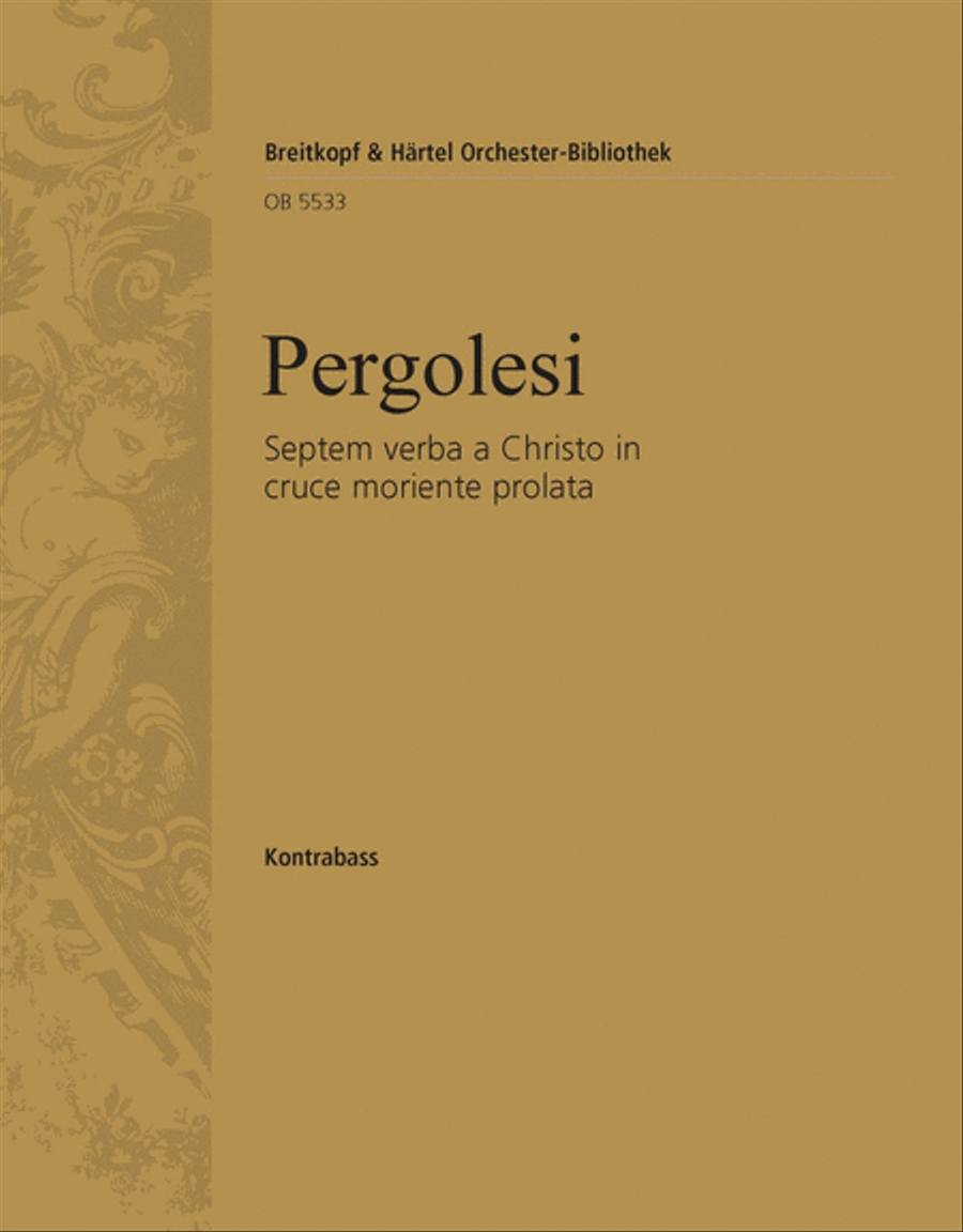 Septem verba a Christo in cruce moriente prolata 4-Part scores gallery preview page 1