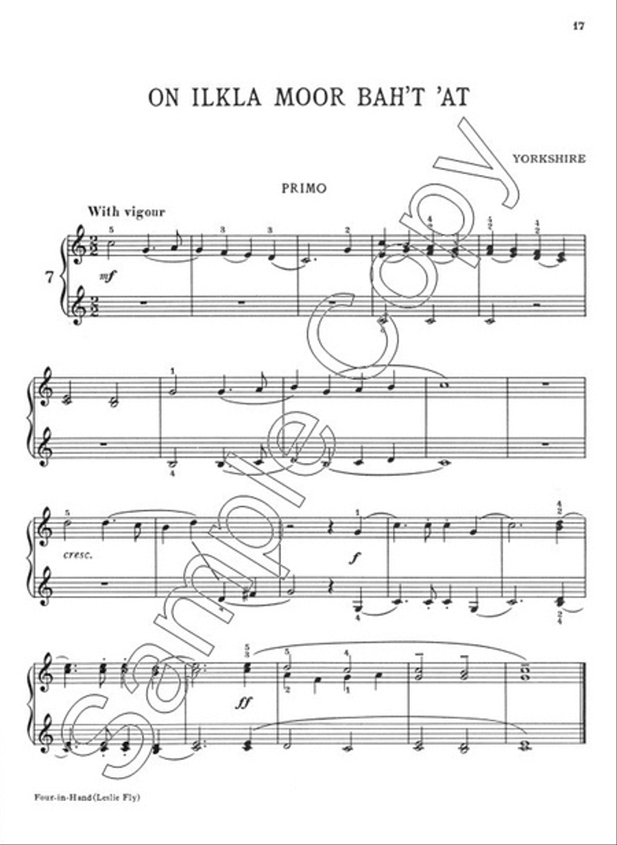 Four in Hand Piano Duet scores gallery preview page 5