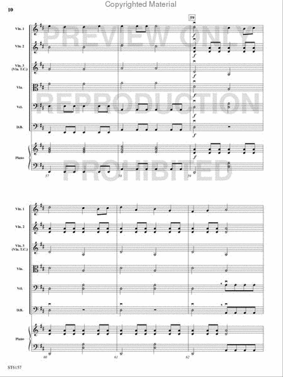 Morning Lights String Orchestra scores gallery preview page 9