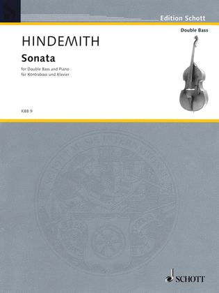 Book cover for Bass Sonata (1949)