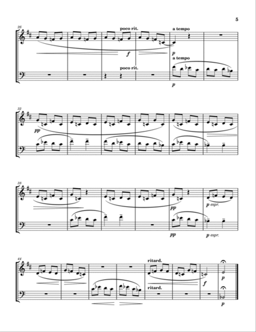For Children - Book 1 (Trumpet and Trombone) Brass Duet scores gallery preview page 6