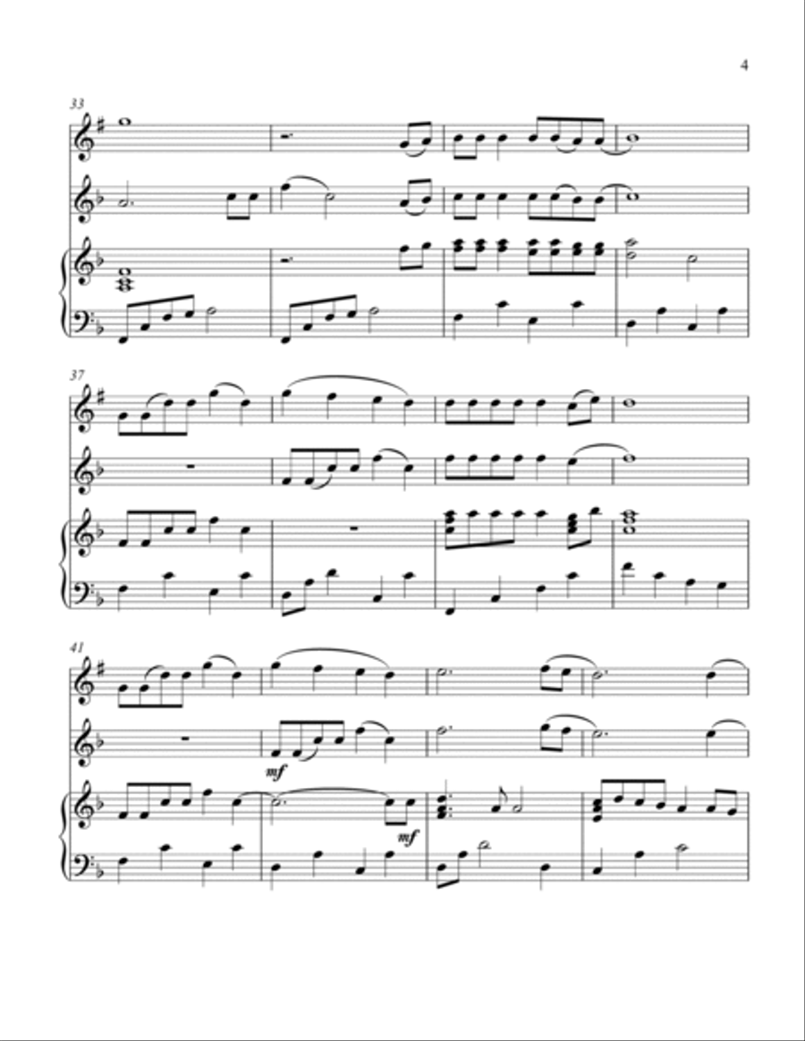 Do You Hear What I Hear Clarinet scores gallery preview page 5