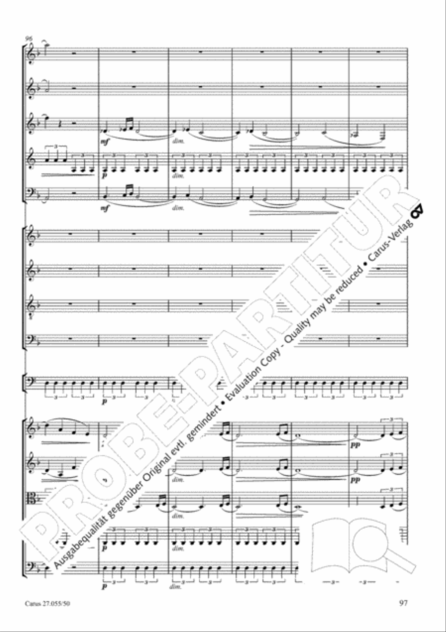 Ein Deutsches Requiem (German Requiem) 4-Part scores gallery preview page 104