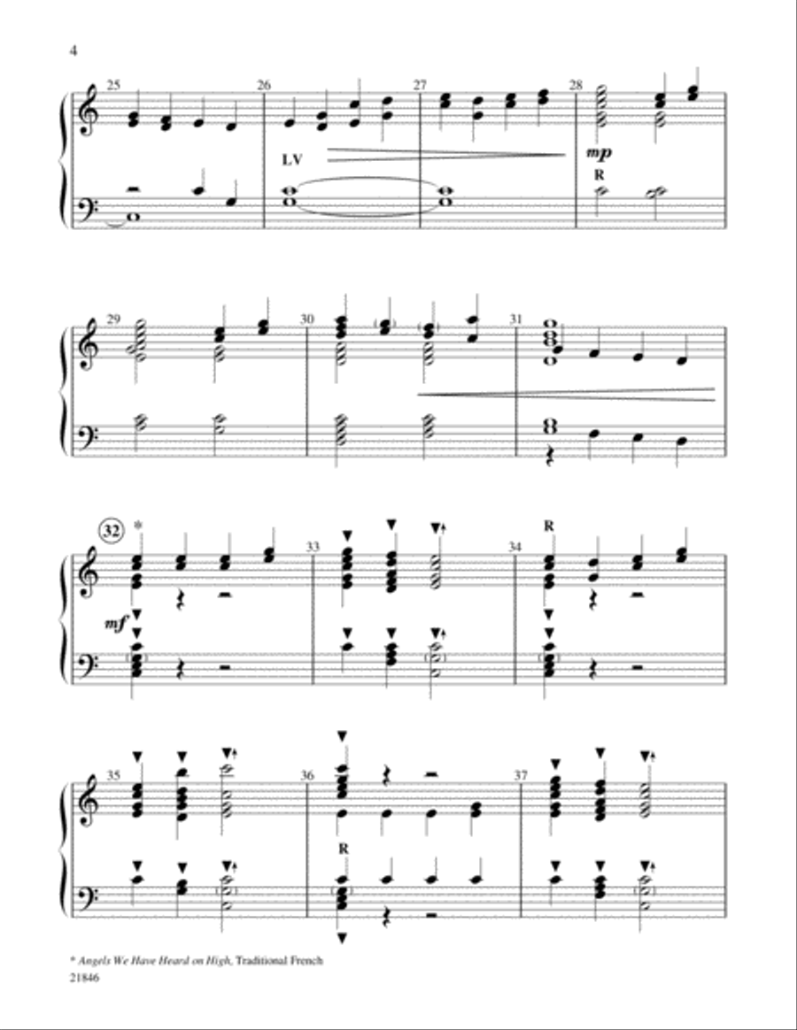 O Come, Little Children O Come, Little Children Handbell Choir scores gallery preview page 4