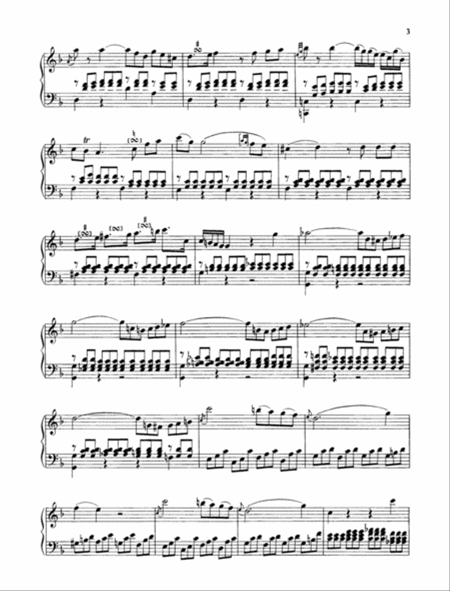 Andante, K. 467 Piano Solo scores gallery preview page 2