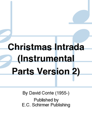 Book cover for Christmas Intrada (Instrumental Parts Version 2)