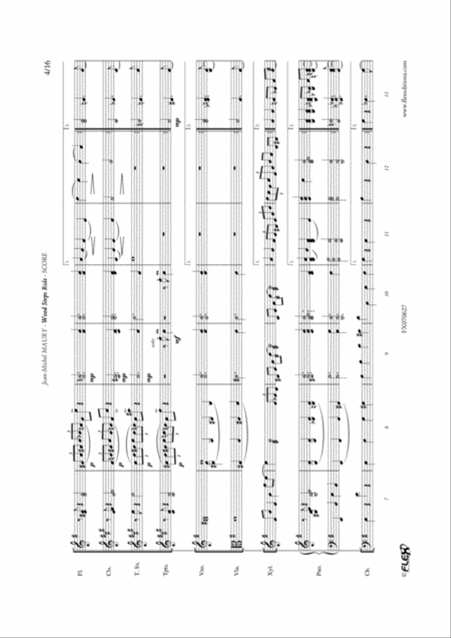 Wood Steps Ride Wood Steps Ride Clarinet scores gallery preview page 4