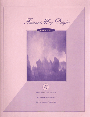 Book cover for Flute and Harp Delights, Volume 1