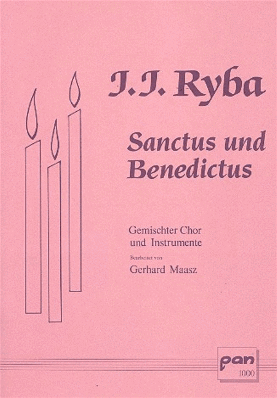 Sanctus und Benedictus Choir scores gallery preview page 1