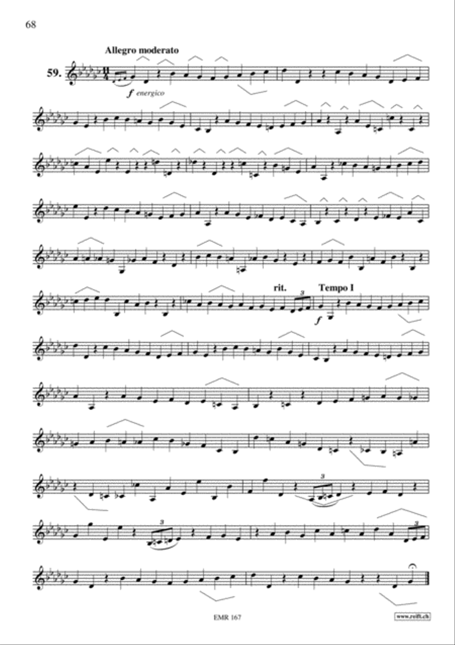 70 Studies Cornet scores gallery preview page 22