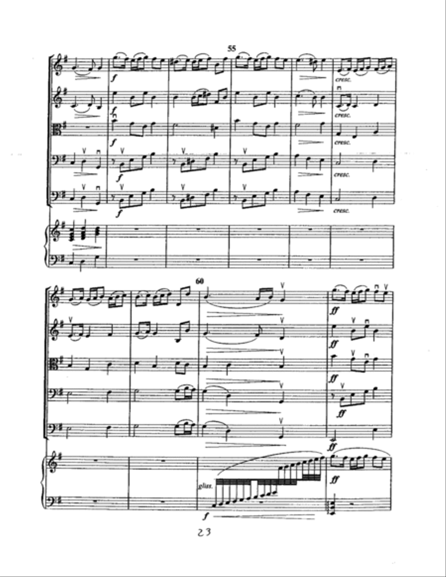 English Country Dance Suite 1 Orchestra scores gallery preview page 8