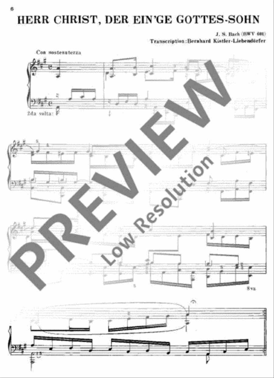 10 Chorale Preludes 10 Chorale Preludes Piano Solo scores gallery preview page 11