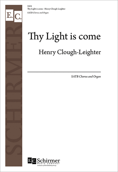 Thy Light is come