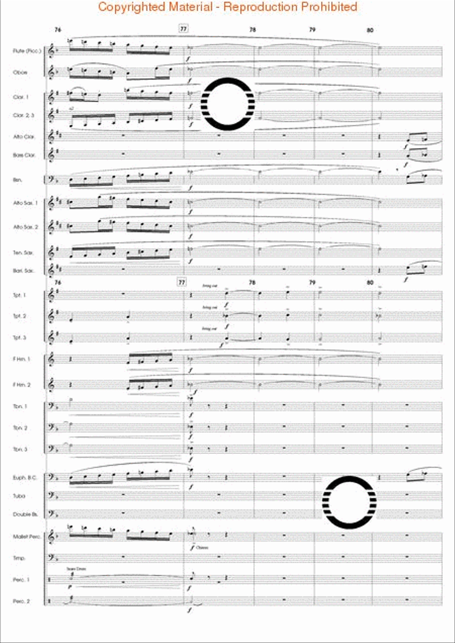 The Spirit Soars The Spirit Soars Concert Band scores gallery preview page 17