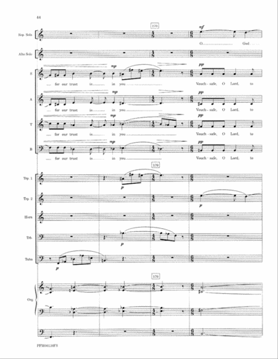 Transfiguration: An Ecumenical Mass - Full Score Divisi scores gallery preview page 47