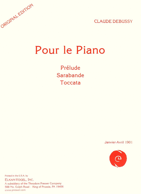 Claude Debussy : Pour Le Piano