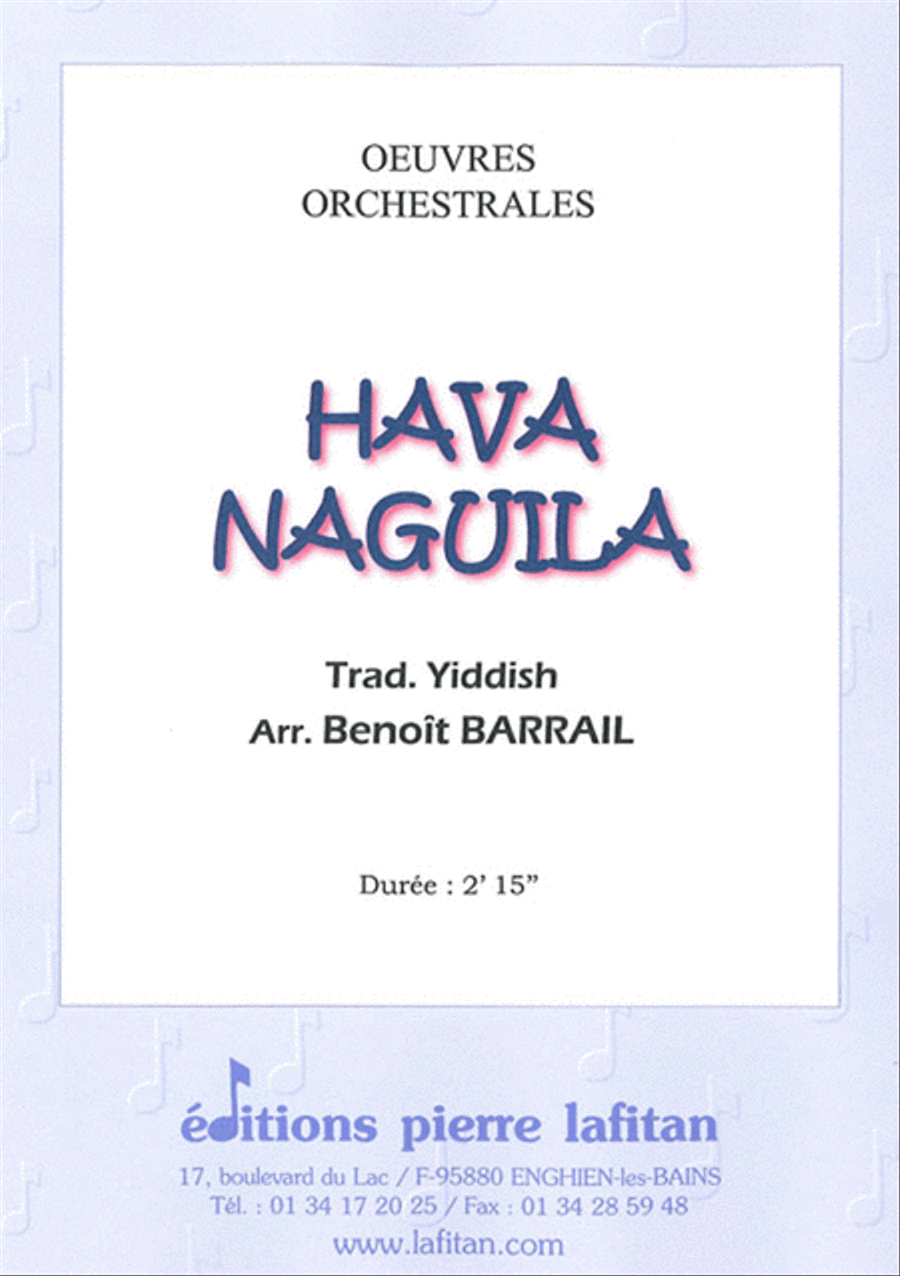 Hava Naguila (Arr. Benoît Barrail)