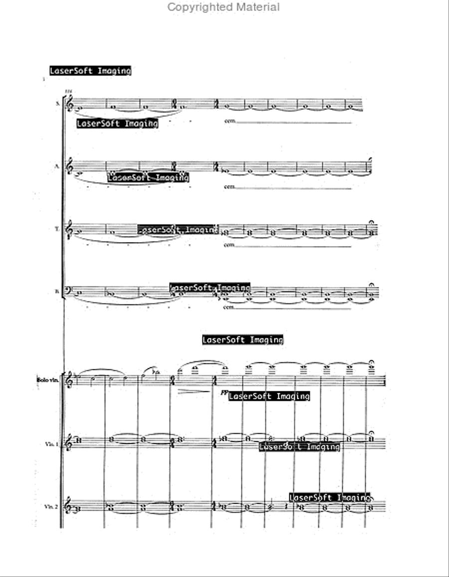 Sunrise Mass (Full Score Only) Choir scores gallery preview page 5