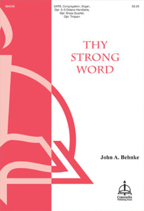 Thy Strong Word (Behnke)
