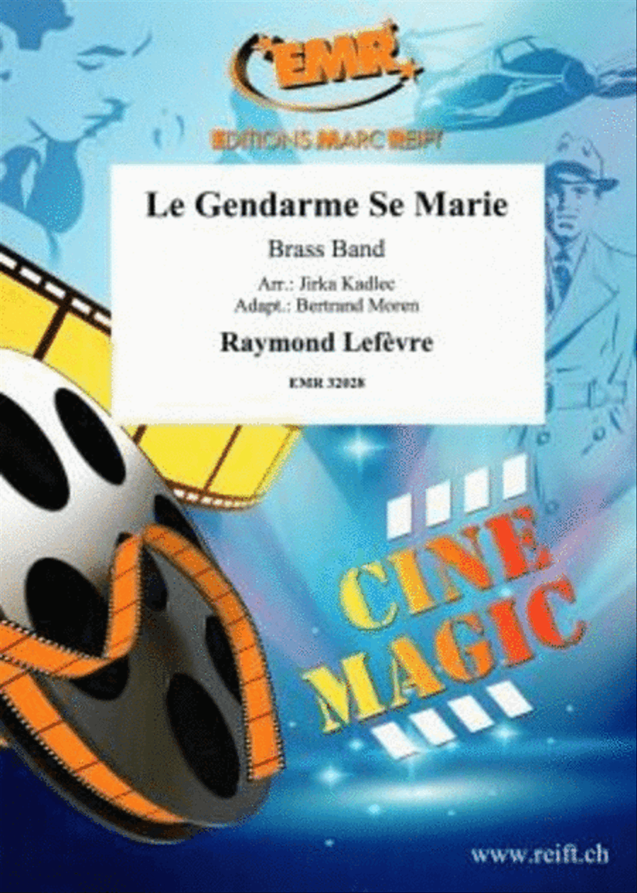 Le Gendarme Se Marie Brass Band scores gallery preview page 1