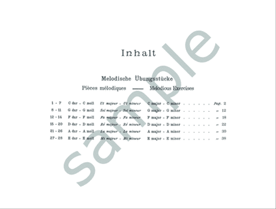 Melodious Exercises Op. 149 for Piano Duet Piano Method scores gallery preview page 4